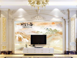 海納百川，水墨天成 大理石背景墻的東方意境與現(xiàn)代設(shè)計(jì)